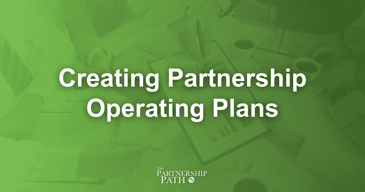 Creating Partnership Operating Plans