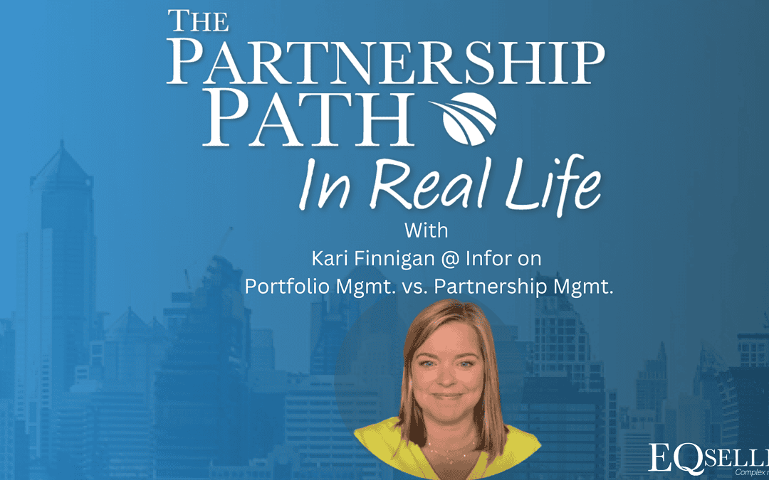 Kari Finnigan at Infor on Portfolio Management vs Partnership Management