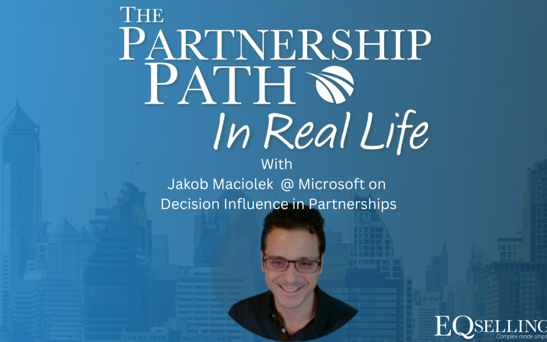 Jakob Maciolek at Microsoft on Decision Influence in Partnerships